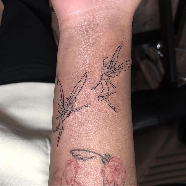14. Handgelenk-Feen-Tattoo