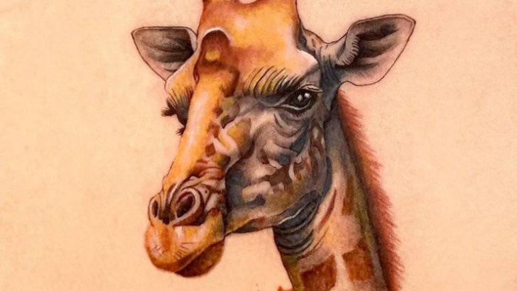 20 süßesten Giraffen-Tattoo-Ideen und ihre Bedeutungen