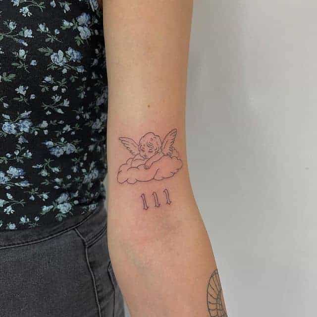 12. Wunderschönes Engel-Tattoo