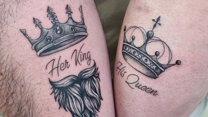 18 Königs und Königinnen Tattoos als Zeichen deiner majestätischen Liebe