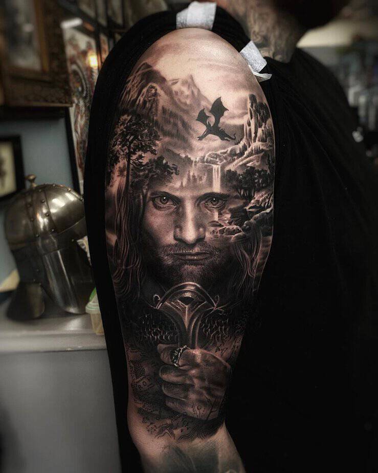 11. Unglaubliches Aragorn-Tattoo