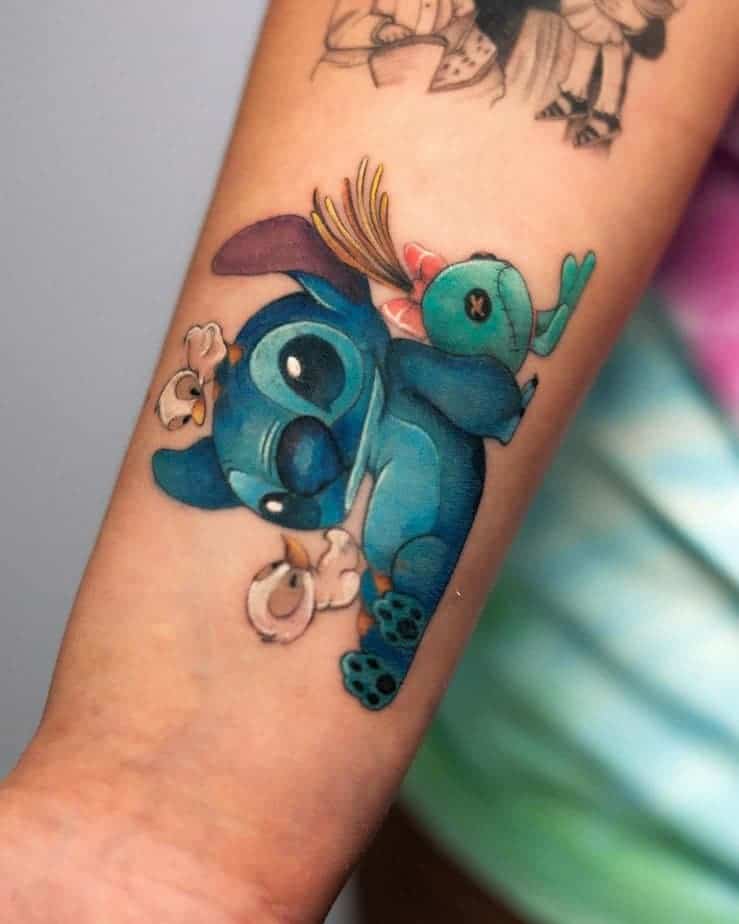 11. Stitch und seine kleine Gesellschaft