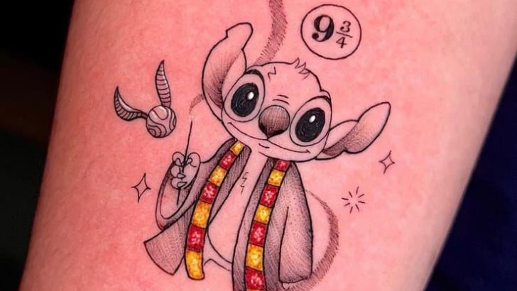 20 bezaubernde Stich-Tattoo-Ideen, die dein Herz erwärmen