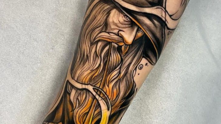 20 Einzigartige Herr der Ringe Tattoo-Ideen für eingefleischte Fans