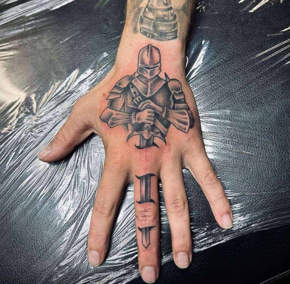 16. Hand-Tattoo