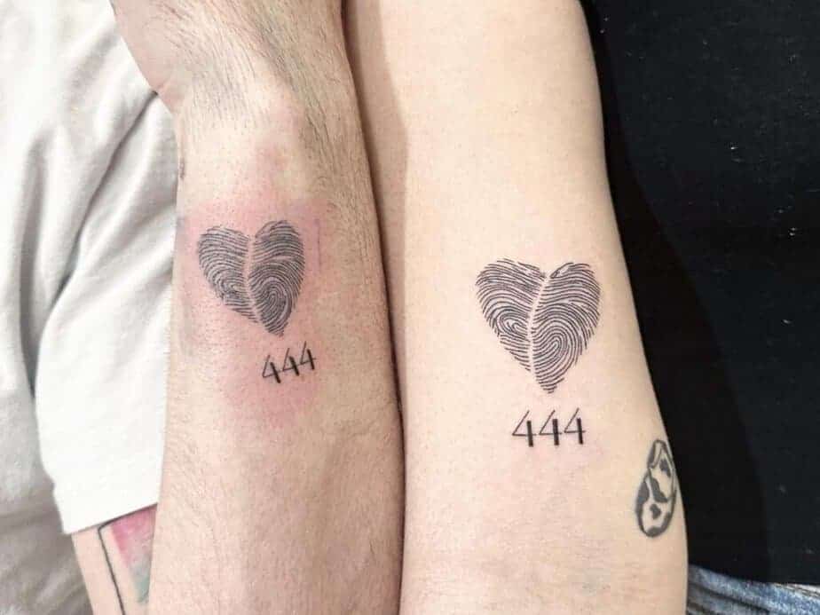 21. Tattoos mit Fingerabdrücken