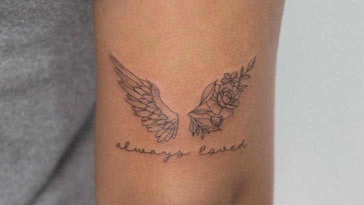 23 Wunderschöne Flügel-Tattoos, die dich in die Freiheit katapultieren