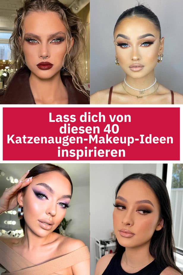 Lass dich von diesen 40 Katzenaugen-Makeup-Ideen inspirieren