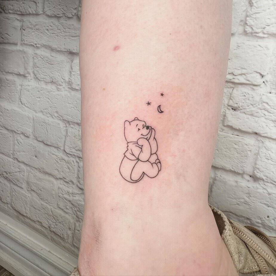 9. Niedliches Winnie the Pooh-Tattoo