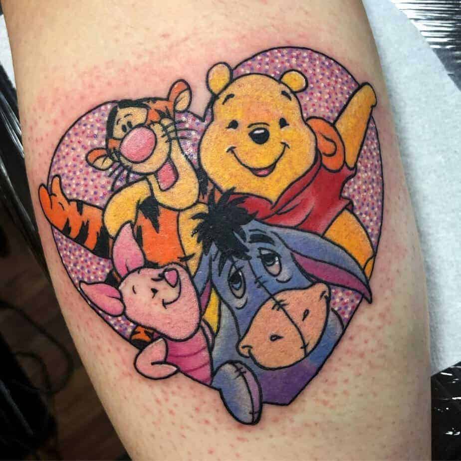 18 Zuckers e Winnie The Pooh Tattoos Die Du Lieben Wirst