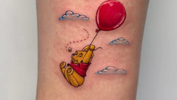 18 Zuckersüße Winnie the Pooh Tattoos, die du lieben wirst