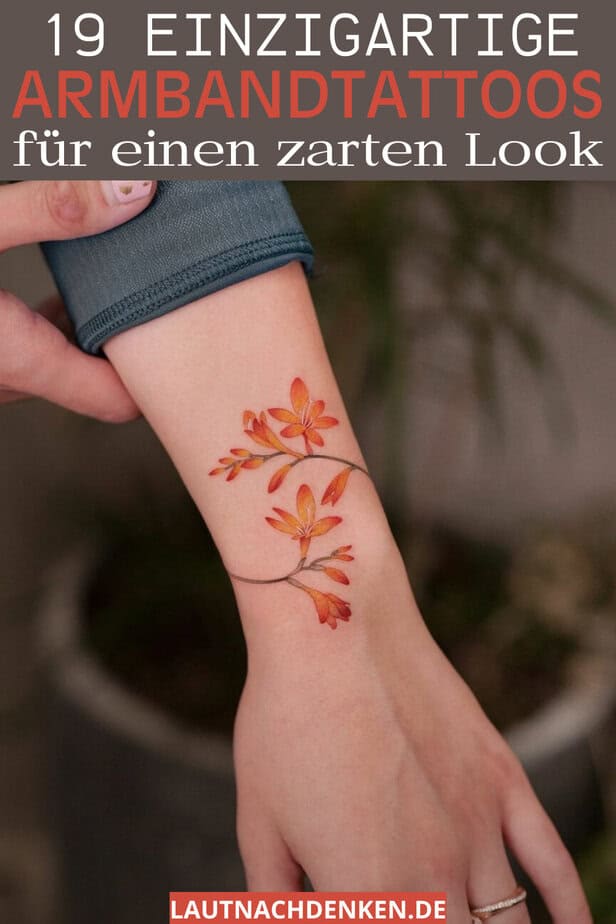 19 Einzigartige Armbandtattoos für einen zarten Look