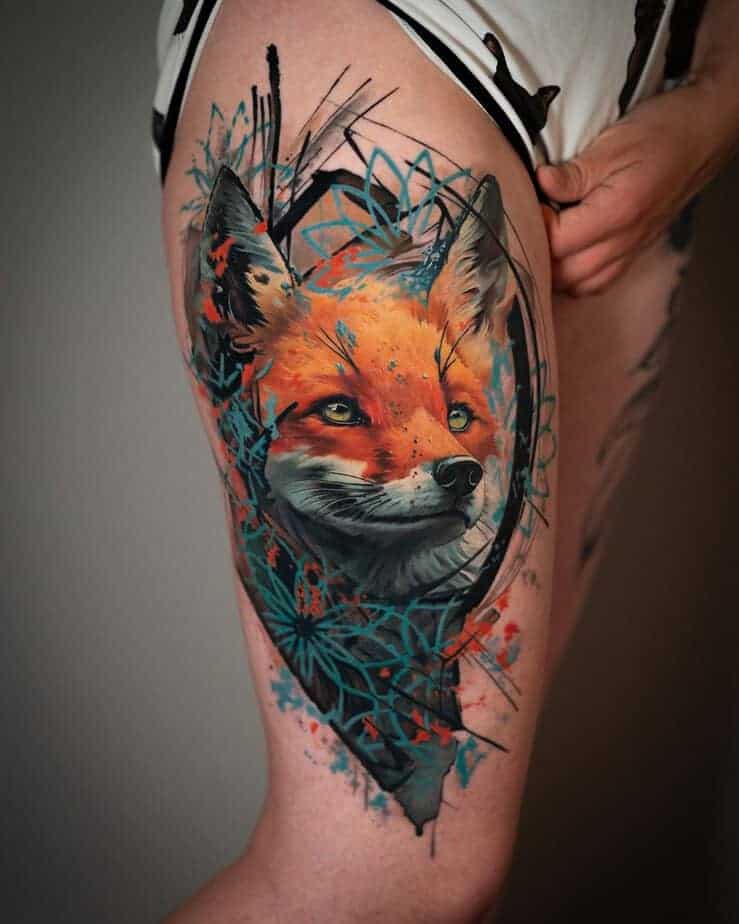 17. Lebensechter Fuchs