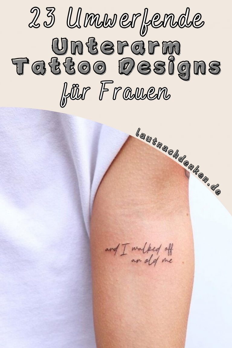 Spruche Tattoo Unterarm