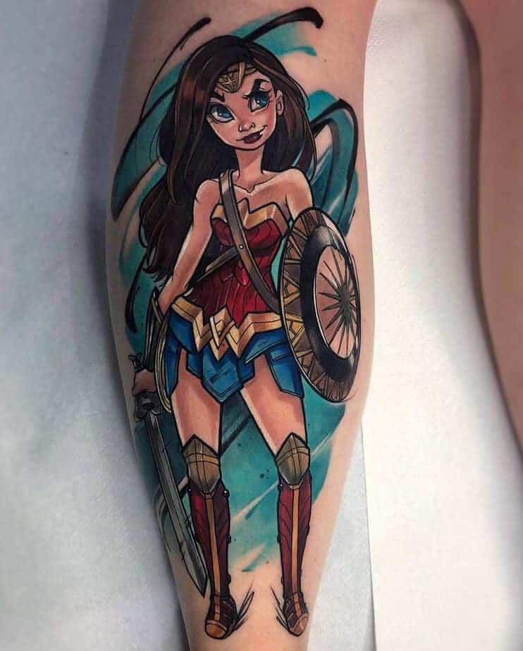 2. Comic Wonder Woman