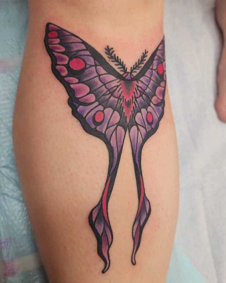 10. Luna Motte Tattoo