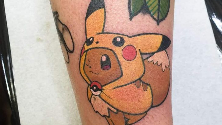 19 süße Eevee Tattoo-Ideen für alle Fans des beliebten Charakters