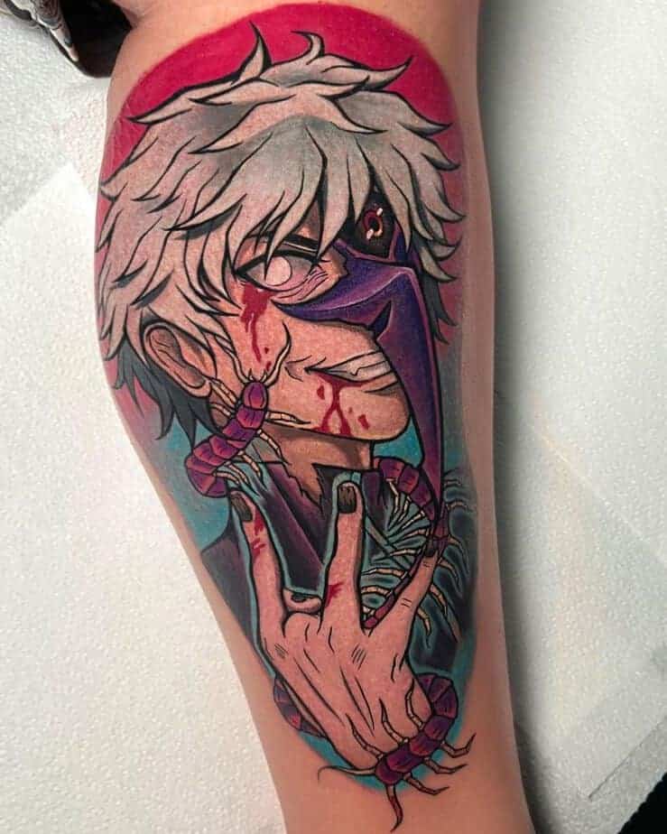 11. Verspieltes Tokyo Ghoul Tattoo