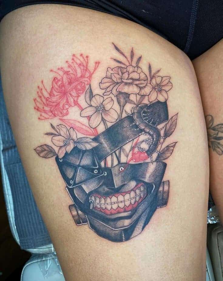 20. Kunstvolles Tokyo Ghoul Tattoo