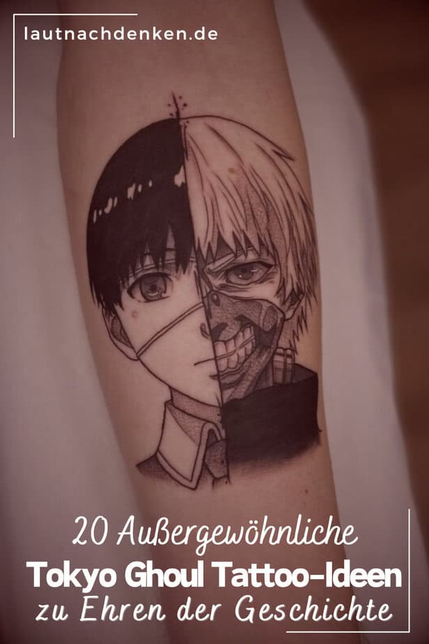 20 Außergewöhnliche Tokyo Ghoul Tattoo-Ideen zu Ehren der Geschichte
