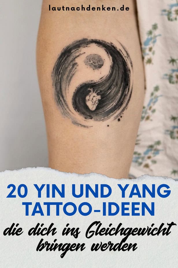 20 Yin und Yang Tattoo-Ideen, die dich ins Gleichgewicht bringen werden