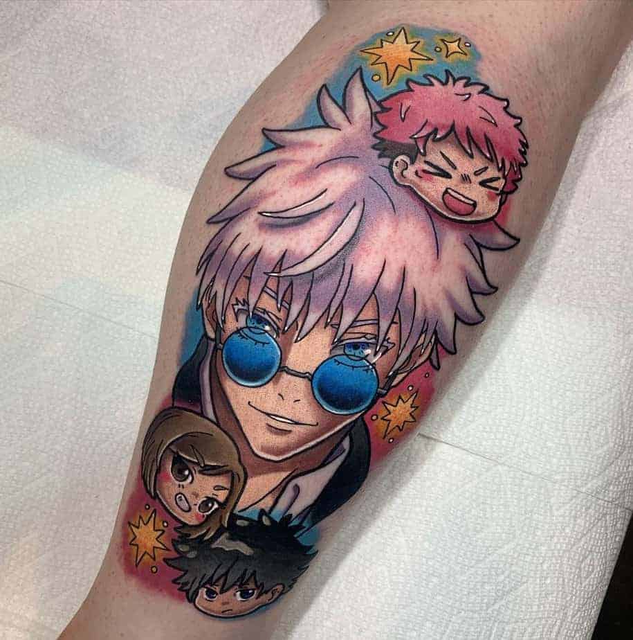 3. Jujutsu Kaisen Chibi-Tattoo