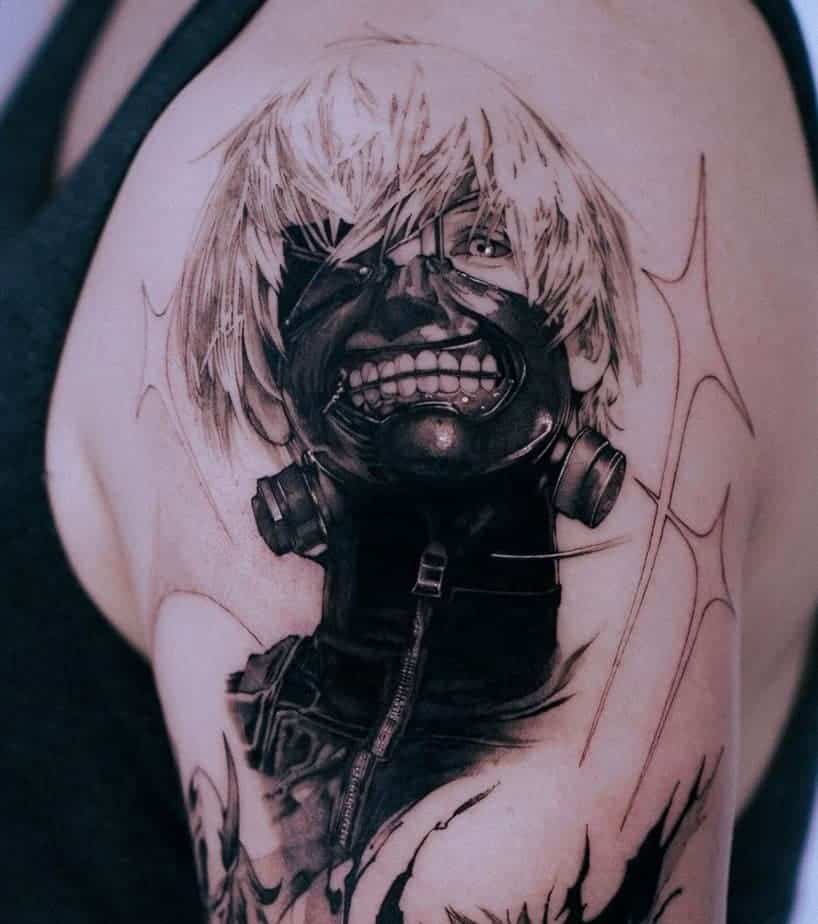 19. Tokyo Ghoul Tattoo