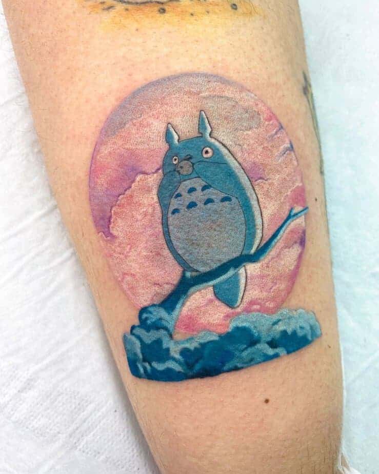 8. Totoro in den Wolken - ein pastellfarbener Tagtraum