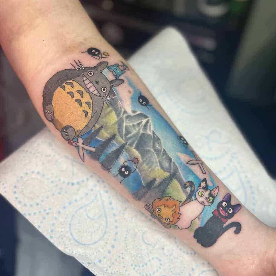 13. Eine Ghibli-Sammlung an deinem Arm