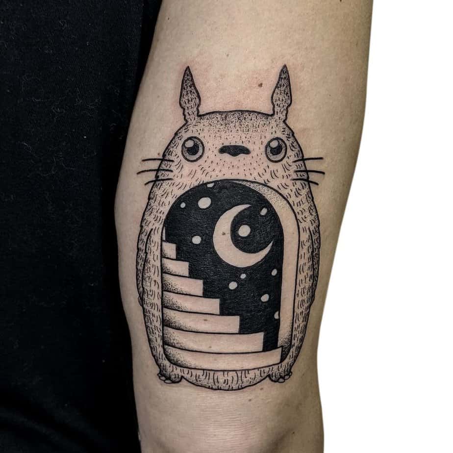 14. Totoro Nachthimmel