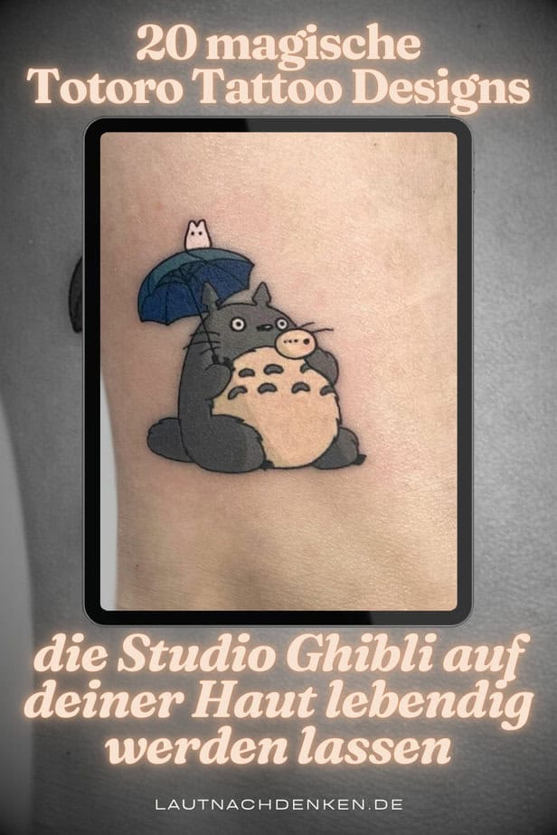 20 magische Totoro Tattoo Designs, die Studio Ghibli auf deiner Haut lebendig werden lassen