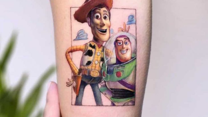 20 Pixar-Tattoos, die dich in die Unendlichkeit und darüber hinaus bringen