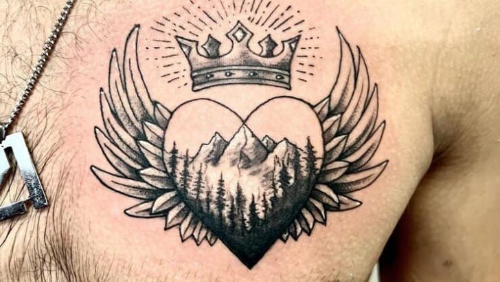 Diese 19 Herz mit Flügeln Tattoo-Designs werden deine Liebe in die Höhe treiben