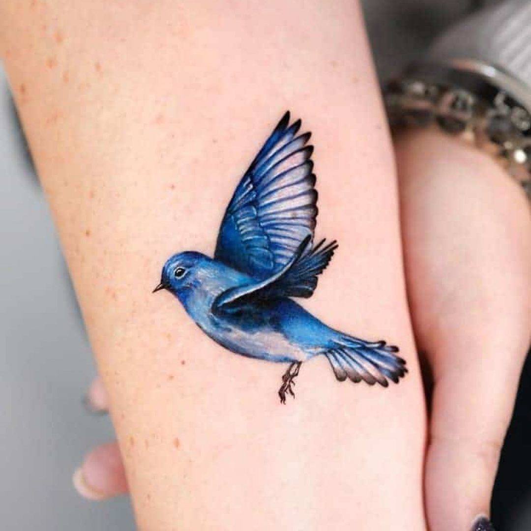 Wunderbar Vogel Tattoo Klein Bilder