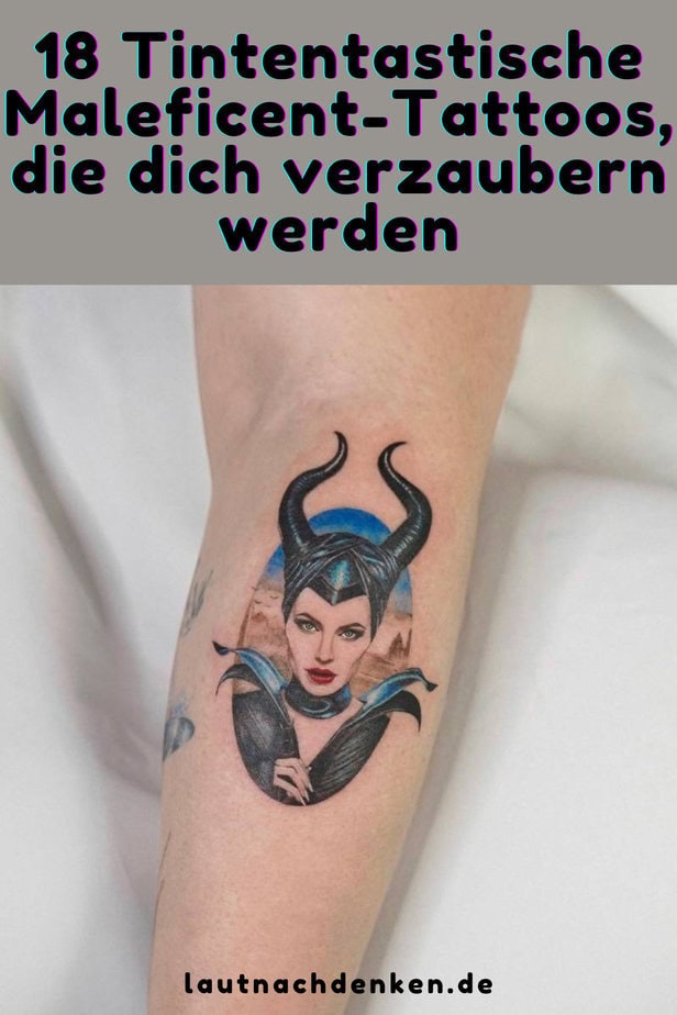 18 Tintentastische Maleficent-Tattoos, die dich verzaubern werden
