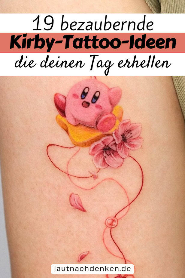 19 bezaubernde Kirby-Tattoo-Ideen, die deinen Tag erhellen