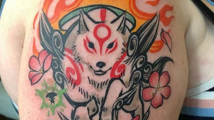 19 Inspirierende Okami-Tattoos, die sowohl dein Aussehen als auch deinen Geist erhellen