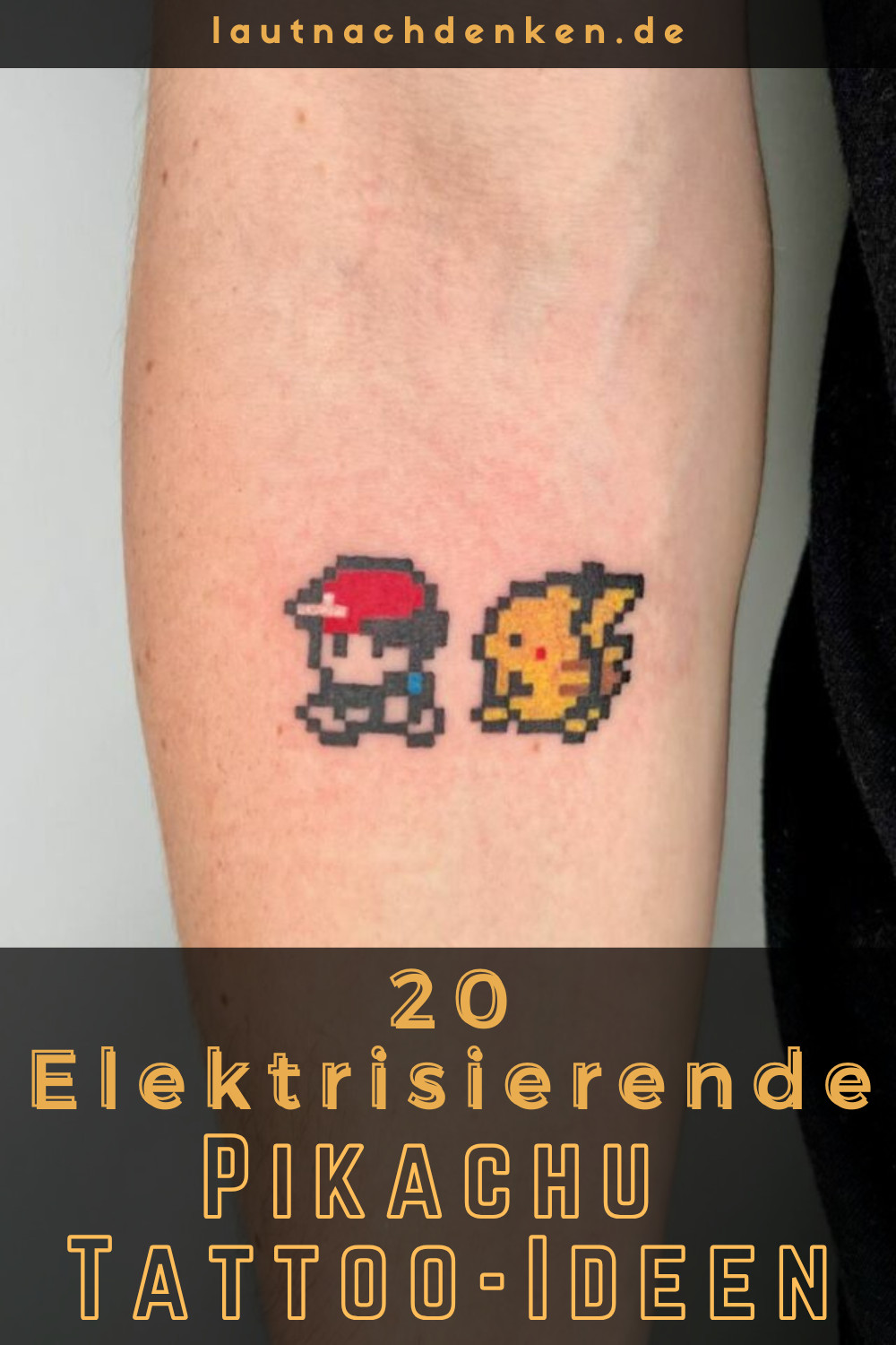 20 Elektrisierende Pikachu Tattoo-Ideen
