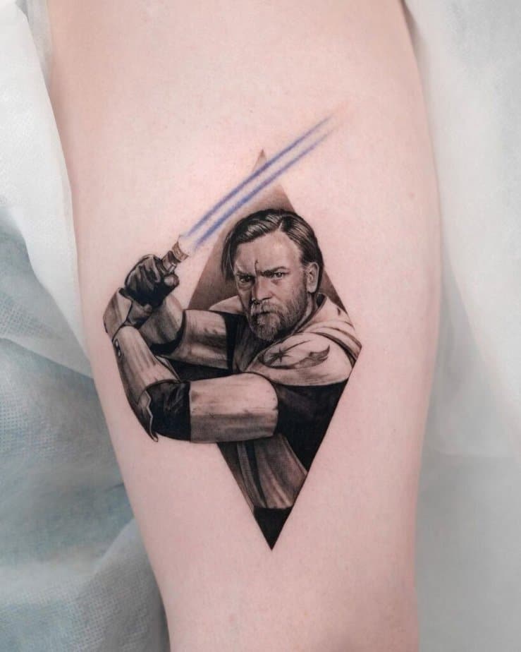 12. Ein Obi-Wan Kenobi-Tattoo