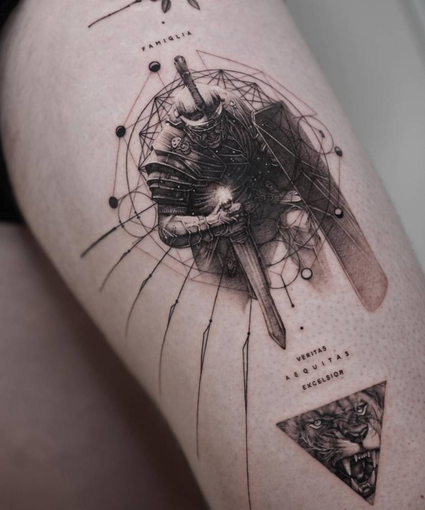 18. Ritter-Tattoo