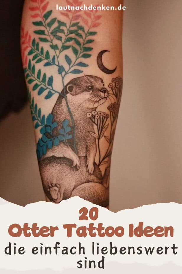 20 Otter-Tattoo-Ideen, die einfach liebenswert sind
