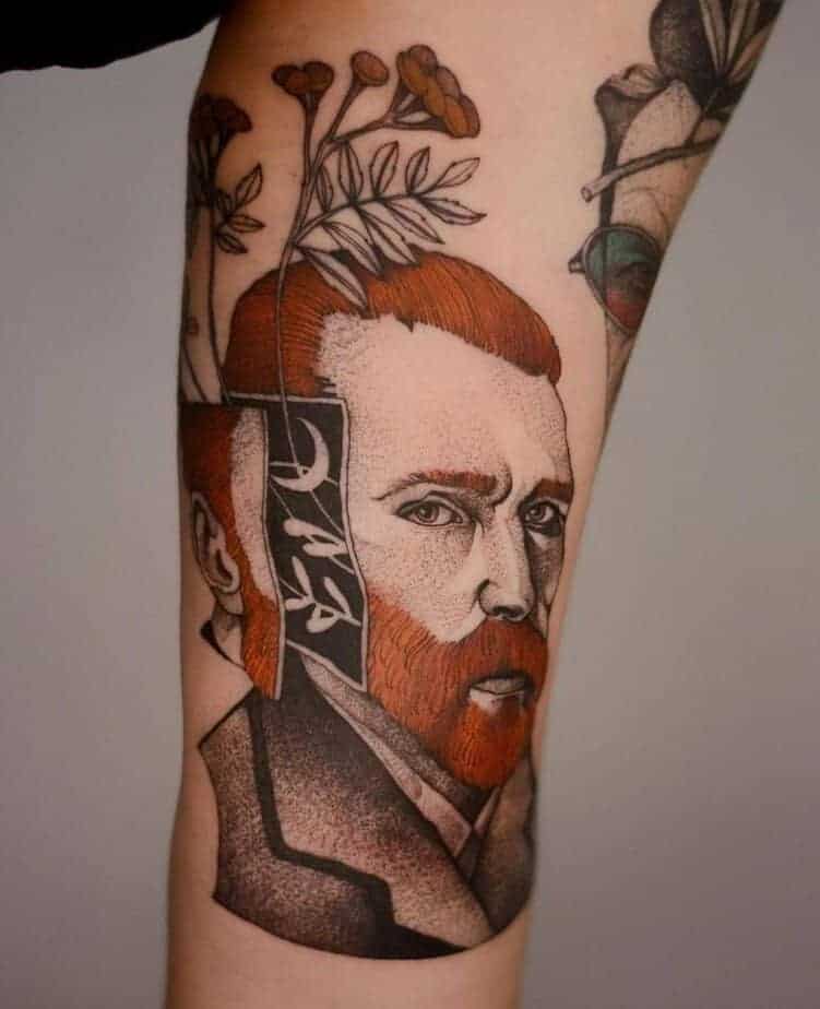 18. Vincent van Gogh-Tattoo