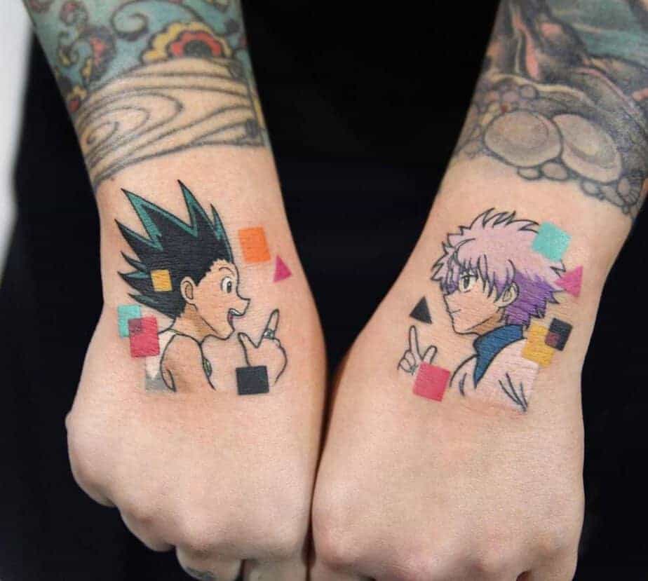 2. Gon und Killua Tattoo