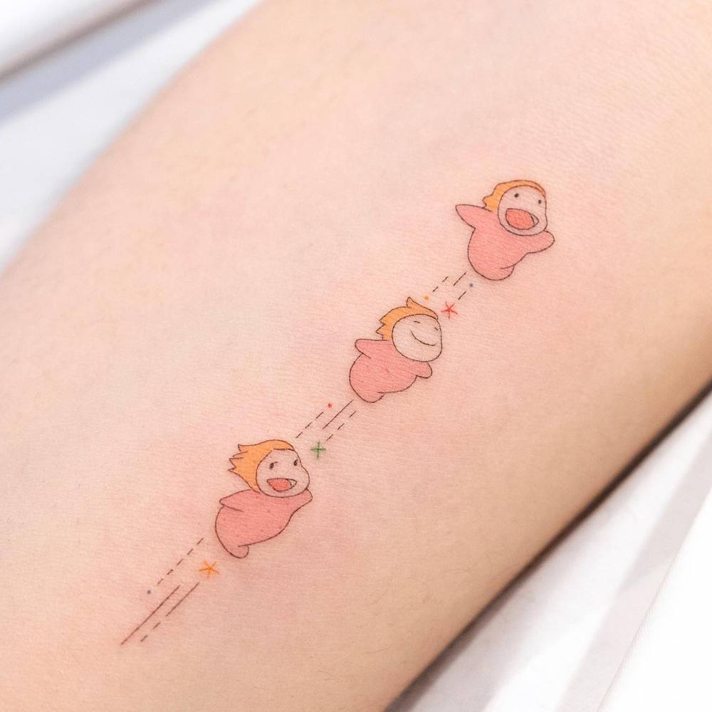 17. Ponyo-Tattoo