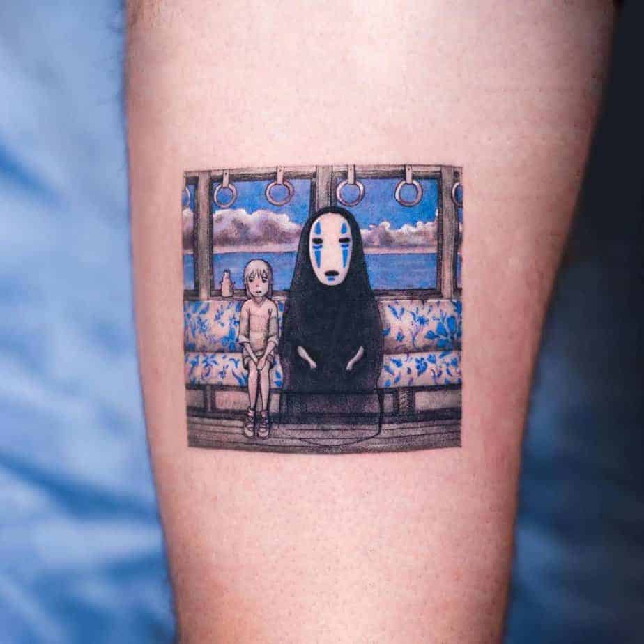 1. Spirited Away Tattoo