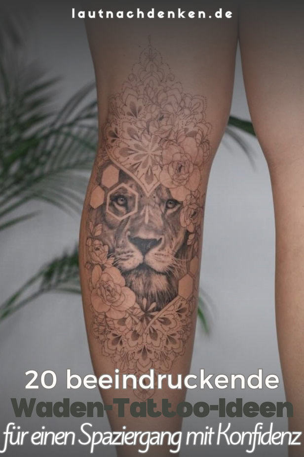 20 beeindruckende Waden-Tattoo-Ideen für einen Spaziergang mit Konfidenz
