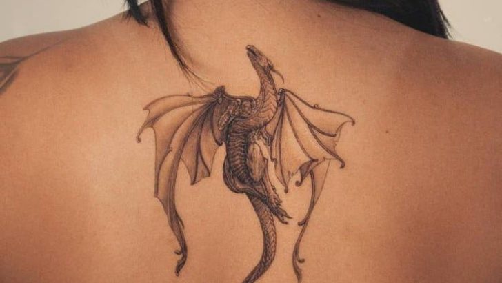 20 Drachen-Tattoos für Frauen, die sich vom Rest abheben