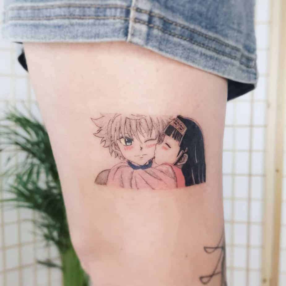 15. Killua und Alluka Tattoo