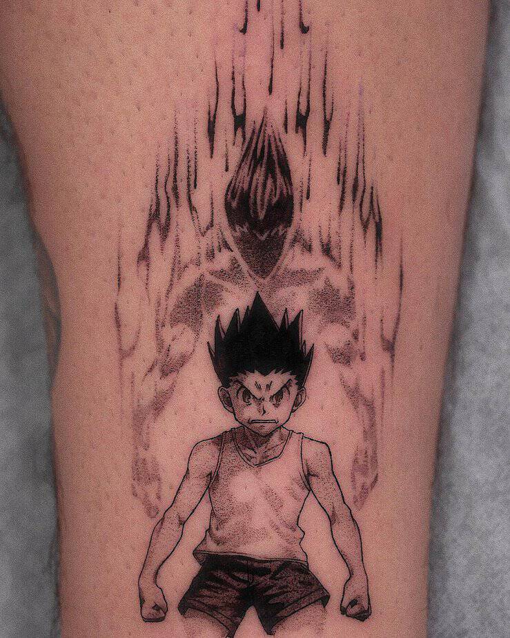 4. Starkes Hunter x Hunter Tattoo