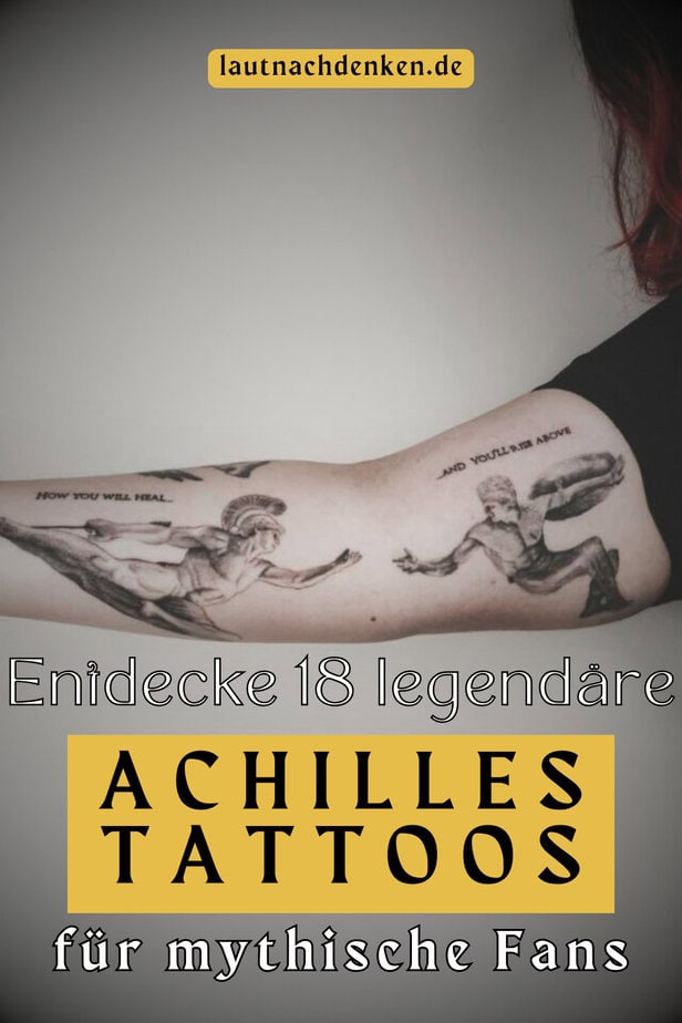 Entdecke 18 legendäre Achilles-Tattoos für mythische Fans
